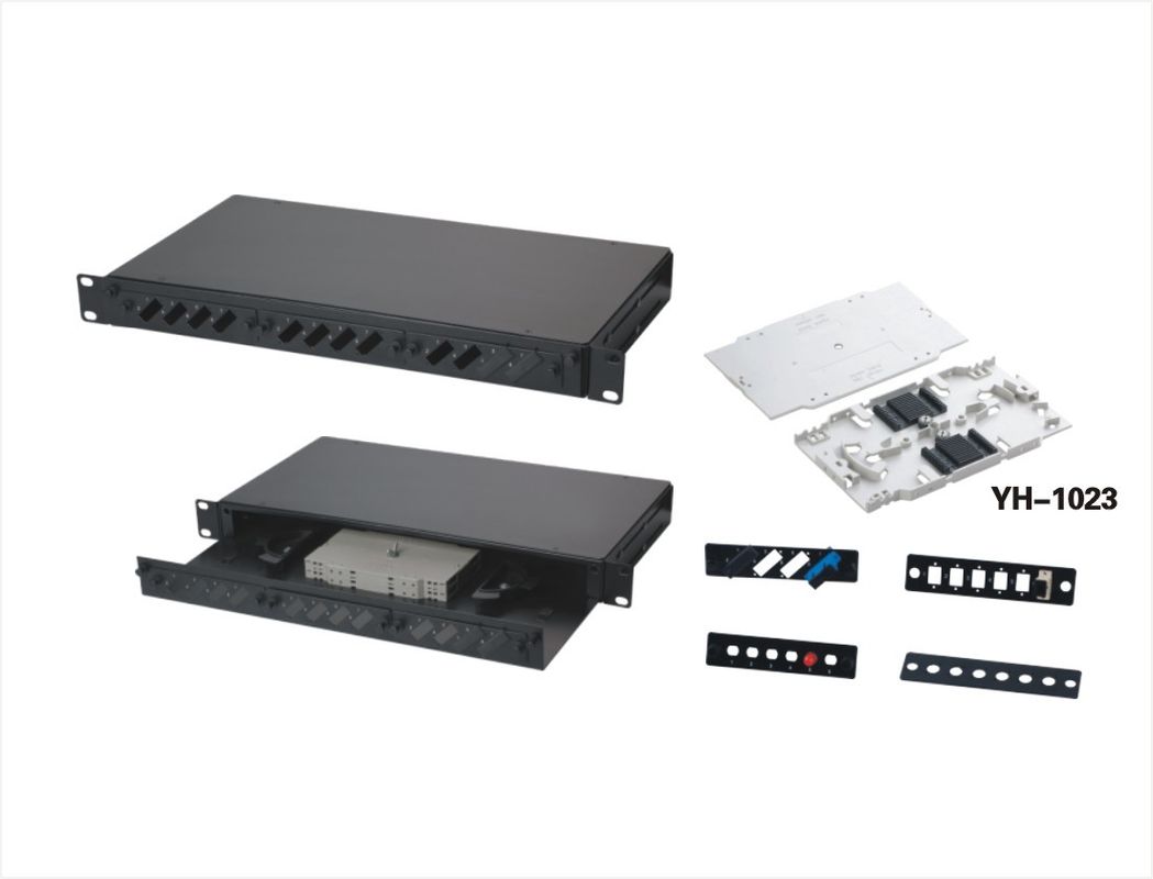 FTTH ve FTTC projesi için Fiber Optic Patch Panel iyi fiyatla YH24