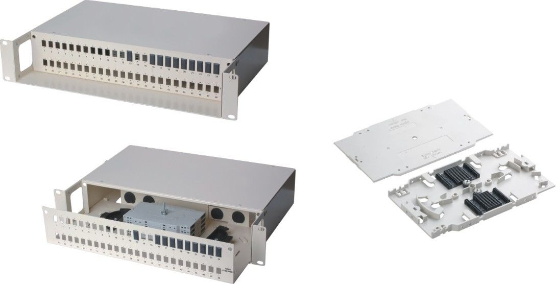 FTTH ve FTTC projesi için Fiber Optic Patch Panel iyi fiyatla YH06