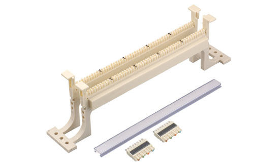 Telefon Kablolama Üssü 100 Çift 110 Ağ İletişimi İçin Blok Uzatma Patch Panel YH7036