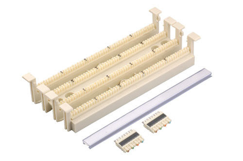 Telefon Kablolama Üssü 100 Çift 110 Ağ İletişimi İçin Blok Uzatma Patch Panel YH7036