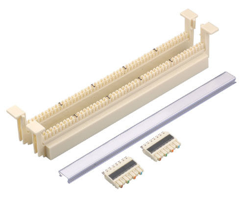 Telefon Kablolama Üssü 100 Çift 110 Ağ İletişimi İçin Blok Uzatma Patch Panel YH7036