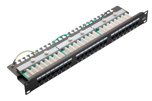 Yerel Patch Panel / 24 Port Rj45 Patch Panel YH4007
