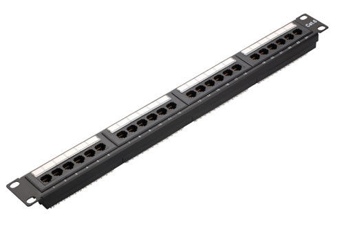 Yerel Patch Panel / 24 Port Rj45 Patch Panel YH4007