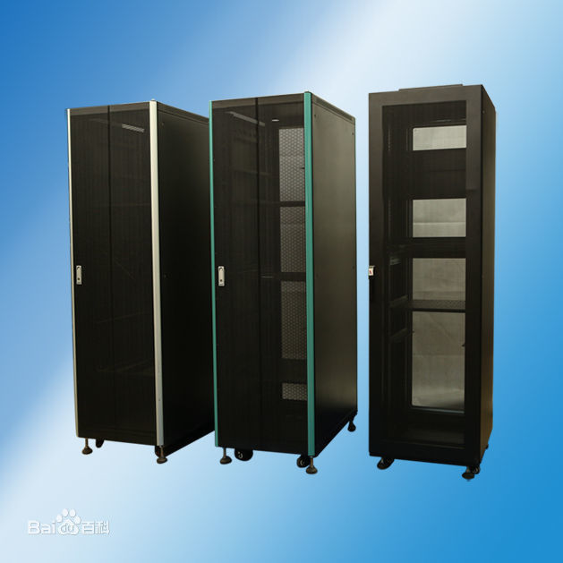 Siyah Renk Rack Enclosure Server Kabineti / Bilgisayar Rackları ve Kabineleri YH2001