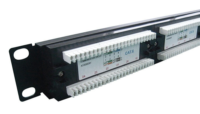 LAN Kablolama Ağı YH4010 için UTP Ağ Patch Panel 24 Port Cat6 Patch Paneller