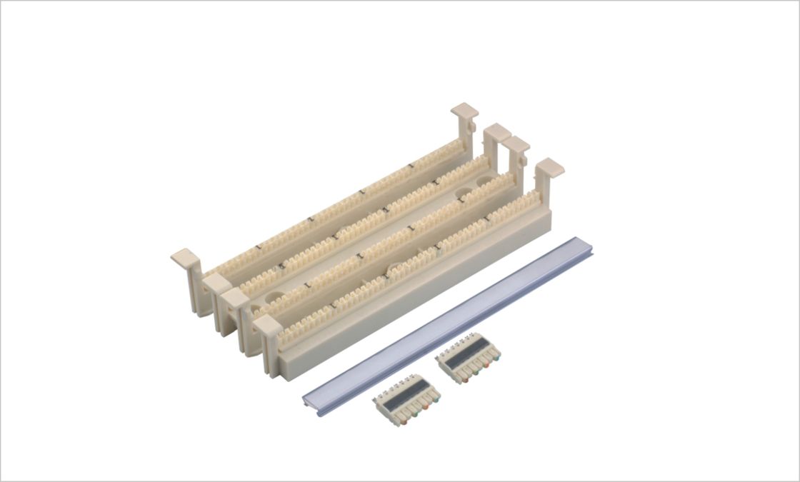 Etherne Fiber Optik Yama Paneli / 110 Engelleme Çapraz Bağlama Sistemi YH4022 için 110 Yama Paneli